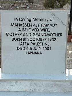 قبر محاسن الرمادي