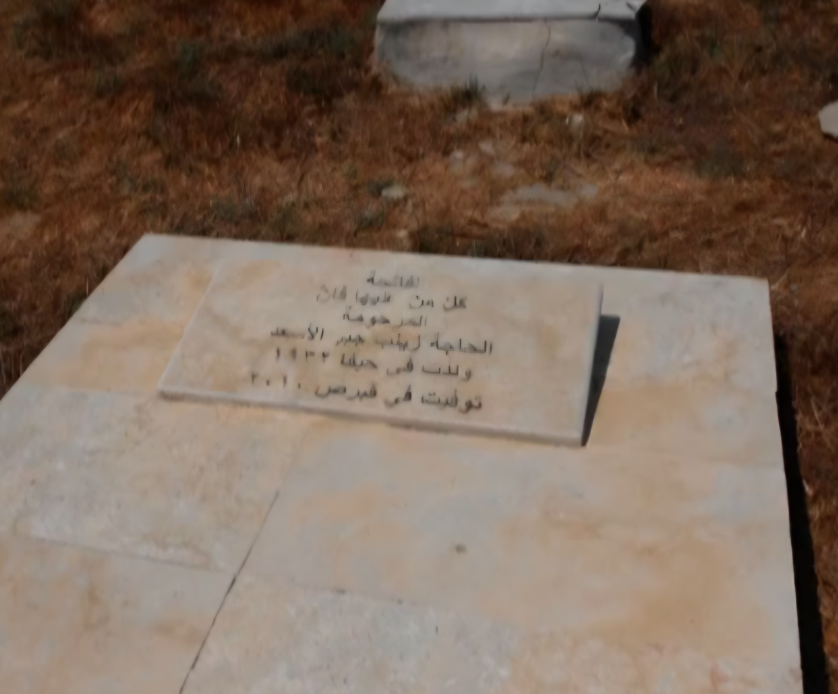 قبر زينب جبر الاسعد